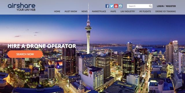 新西兰无人机飞行-网站